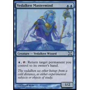 画像: $FOIL$(10E-U)Vedalken Mastermind/ヴィダルケンの黒幕(JP)