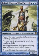 画像: (TSP-R)Teferi, Mage of Zhalfir/ザルファーの魔道士、テフェリー(英,ENG)