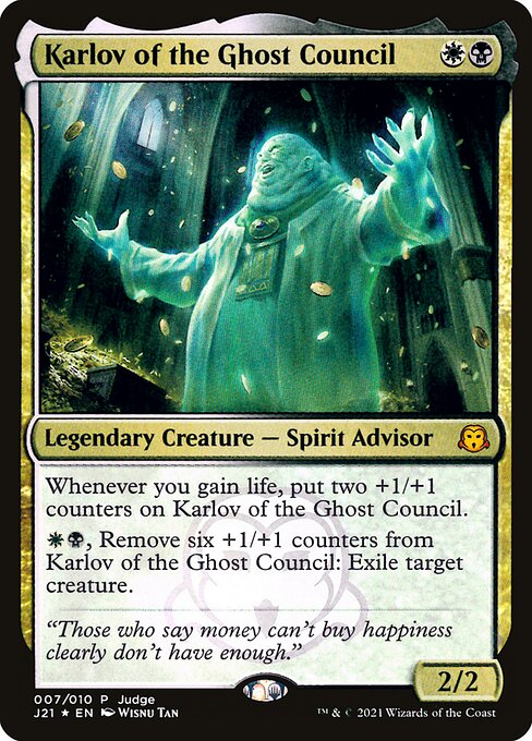 画像1: (Promo-Judge)Karlov of the Ghost Council/幽霊議員カルロフ