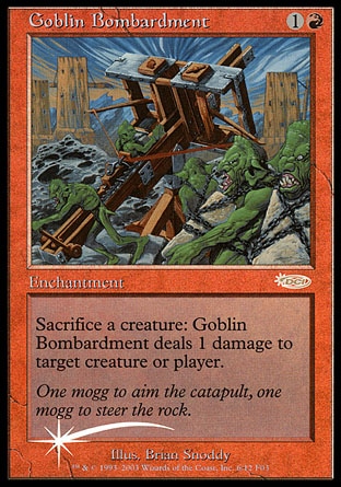画像1: (Promo-FNM)Goblin Bombardment/ゴブリンの砲撃