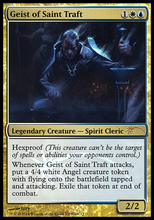 画像1: (Promo-WMCQ)Geist of Saint Traft/聖トラフトの霊(英,EN）FOIL