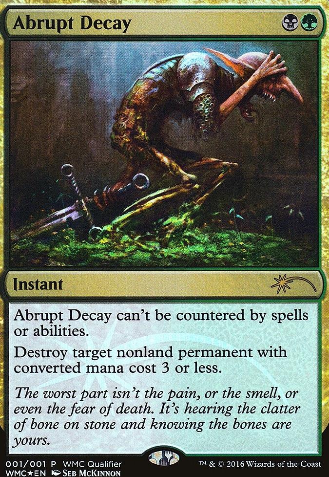 画像1: (Promo-WMCQ)Abrupt Decay/突然の衰微(英,EN）FOIL