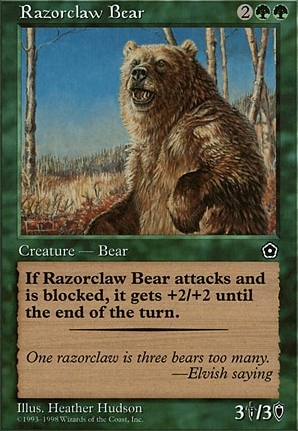 画像1: (PO2-RG)Razorclaw Bear/カミソリ爪の熊(日,JP)