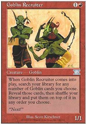 画像1: (6ED-U)Goblin Recruiter/ゴブリン徴募兵(英,ENG)