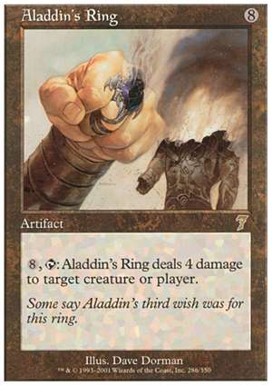 画像1: $FOIL$(7ED-R)Aladdin's Ring/アラジンの指輪(日,JP)