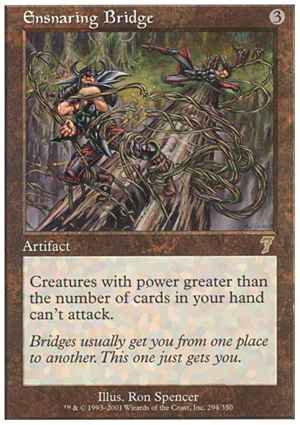 画像1: $FOIL$(7ED-R)Ensnaring Bridge/罠の橋(英,EN)