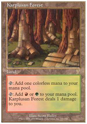 画像1: (7ED-R)Karplusan Forest/カープルーザンの森(JP,ENG)