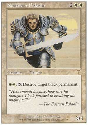 画像1: $FOIL$(7ED-R)Northern Paladin/北の聖騎士(英,EN)