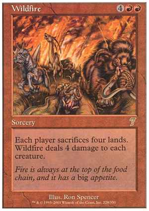 画像1: $FOIL$(7ED-R)Wildfire/燎原の火(英,EN)