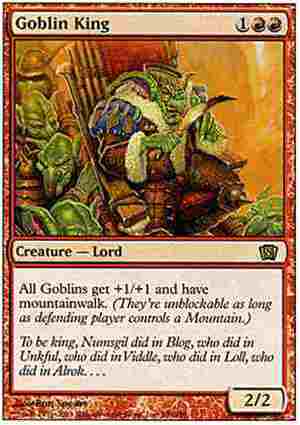 画像1: (8ED-R)Goblin King/ゴブリンの王(英,ENG)
