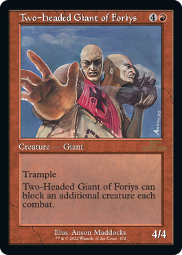 画像1: 【旧枠】(A30-RR)Two-Headed Giant of Foriys