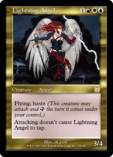 画像1: 【Foil】(APC-RM)Lightning Angel/稲妻の天使(日,JP)