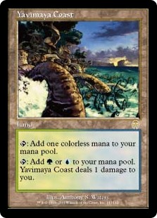 画像1: 【Foil】(APC-RL)Yavimaya Coast/ヤヴィマヤの沿岸(英,EN)