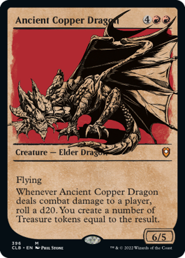 画像1: 【ルールブック仕様】(CLB-MR)Ancient Copper Dragon/エインシャント・カッパー・ドラゴン(日,JP)