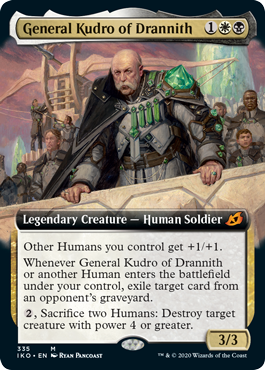 画像1: 【拡張アート】(IKO-MM)General Kudro of Drannith/ドラニスのクードロ将軍(英,EN)