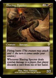 画像1: 【Foil】(INV-RM)Blazing Specter/燃え立つ死霊(日,JP)