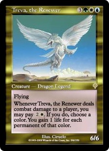 画像1: 【Foil】(INV-RM)Treva, the Renewer/復活させるものトリーヴァ(英,EN)