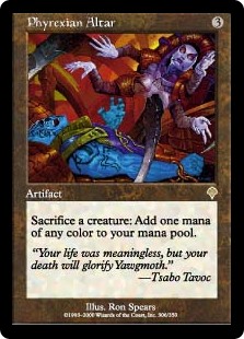 画像1: (INV-RA)Phyrexian Altar/ファイレクシアの供犠台(英,EN)