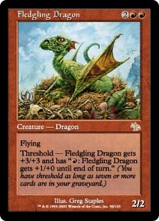 画像1: (JUD-RR)Fledgling Dragon/巣立つドラゴン(英,EN)