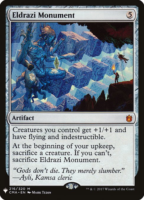 画像1: (MB1-MA)Eldrazi Monument/エルドラージの碑(英,EN)