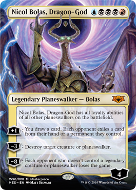 画像1: (MED-MM)Nicol Bolas, Dragon-God/龍神、ニコル・ボーラス