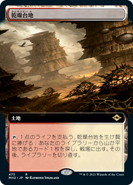 画像1: 【Foil】【拡張アート】(MH2-RL)Arid Mesa/乾燥台地(英,EN)