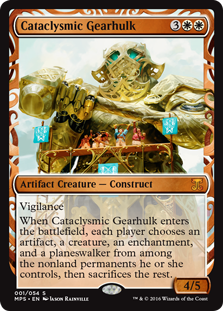 画像1: (MPS-MW)Cataclysmic Gearhulk/激変の機械巨人(英,EN)※MAT版