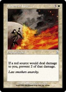 画像1: 【Foil】(ODY-UW)Sphere of Law/法の領域(英,EN)