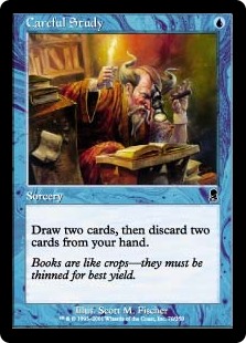 画像1: 【Foil】(ODY-CU)Careful Study/入念な研究(日,JP)