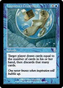 画像1: 【Foil】(ODY-UU)Laquatus's Creativity/ラクァタスの独創力(英,EN)