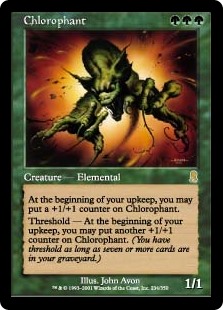 画像1: 【Foil】(ODY-RG)Chlorophant/クロロファント(英,EN)