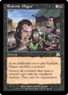 画像1: 【Foil】(ONS-RB)Endemic Plague/風土病(英,EN)