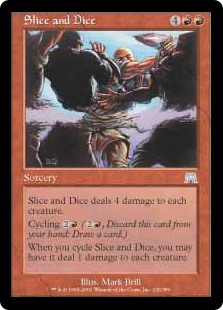 画像1: 【Foil】(ONS-UR)Slice and Dice/めった切り(英,EN)