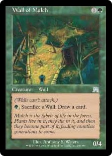 画像1: 【Foil】(ONS-UG)Wall of Mulch/根囲いの壁(英,EN)