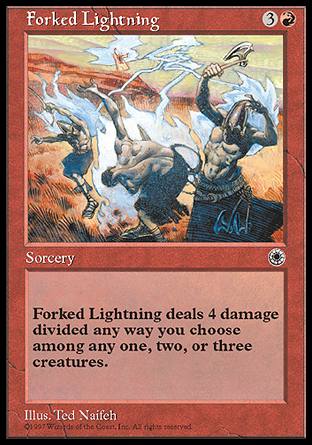 画像1: (Po1-Rare)Forked Lightning/四筋の稲妻(日,Japanese)