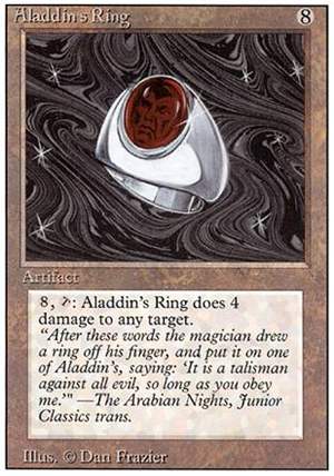 画像1: (3ED-R)Aladdin's Ring/アラジンの指輪(英,EN)