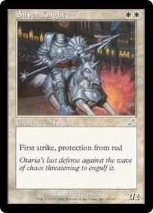 画像1: 【Foil】(SCG-UW)Silver Knight/銀騎士(日,JP)