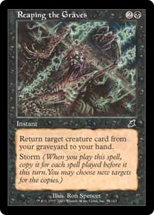 画像1: 【Foil】(SCG-CB)Reaping the Graves/墓の刈り取り(英,EN)