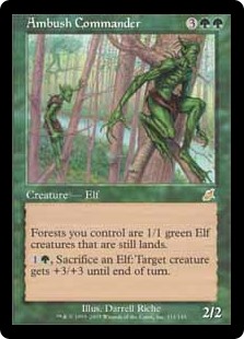 画像1: 【Foil】(SCG-RG)Ambush Commander/待ち伏せ司令官(英,EN)