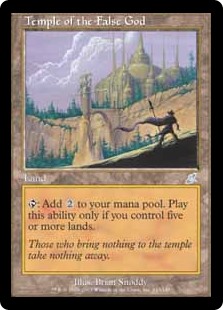 画像1: 【Foil】(SCG-UL)Temple of the False God/邪神の寺院(日,JP)