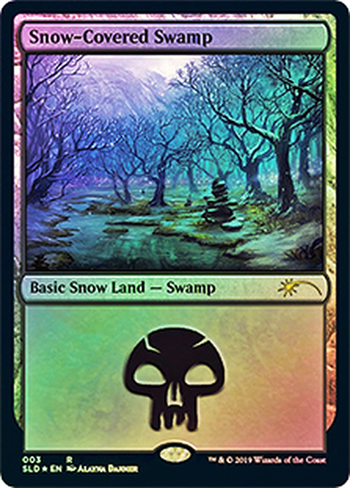画像1: (SLD-RL)Snow-Covered Swamp/冠雪の沼(英,EN)