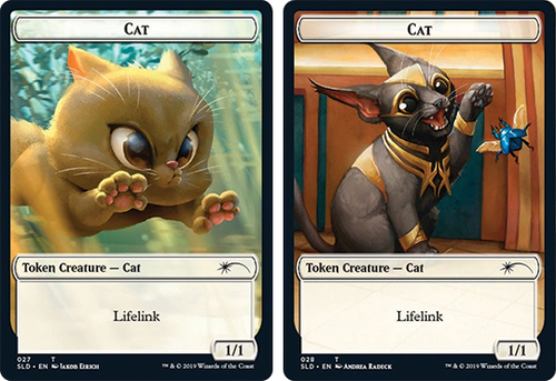 画像1: (SLD-Token)Cat Token/猫トークン (No.027 & No.028)(英,EN)