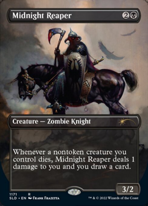 画像1: 【Foil】(SLD-RB)Midnight Reaper/真夜中の死神 (No.1171)(英,EN)