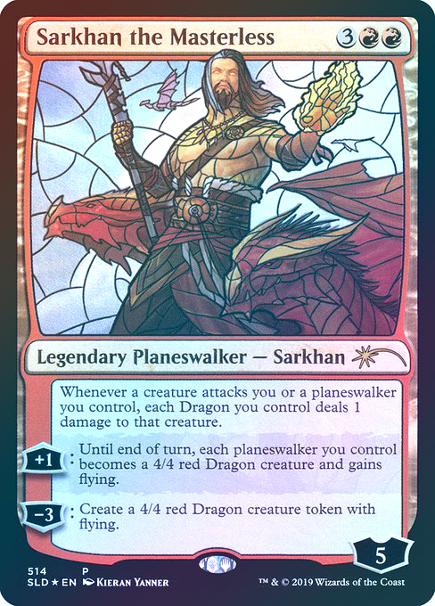 画像1: (PSLD-RR)Sarkhan the Masterless/主無き者、サルカン(英,EN)