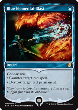 画像1: $FOIL$(SS1-RU)Blue Elemental Blast/青霊破(英,EN)