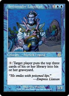 画像1: 【Foil】(TOR-RU)Ambassador Laquatus/ラクァタス大使(日,JP)