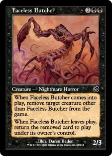 画像1: 【Foil】(TOR-CB)Faceless Butcher/顔なしの解体者(英,EN)