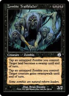 画像1: 【Foil】(TOR-UB)Zombie Trailblazer/ゾンビの先駆者(英,EN)