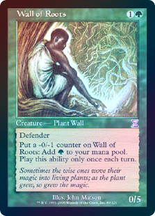 画像1: 【Foil】(TSB-TG)Wall of Roots/根の壁(英,EN)