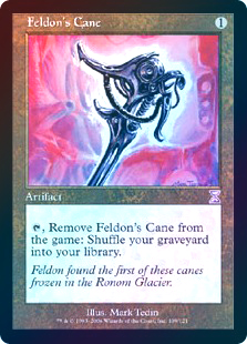 画像1: 【Foil】(TSB-TA)Feldon's Cane/フェルドンの杖(英,EN)